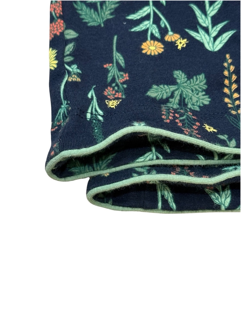 Duluth Trading Co Botanical Floral Pajama Set Cotton Cottagecore Size M - Picture 7 of 10